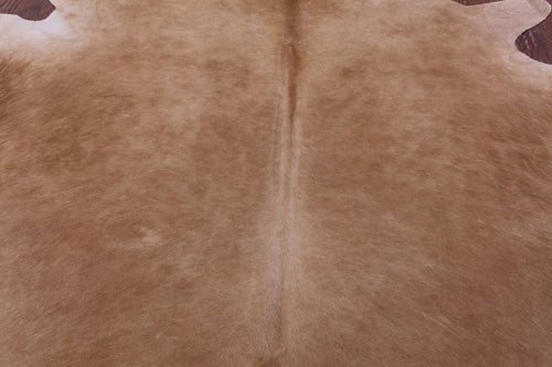Light Brown Natural Cowhide Rug - XX-Large 8' 1