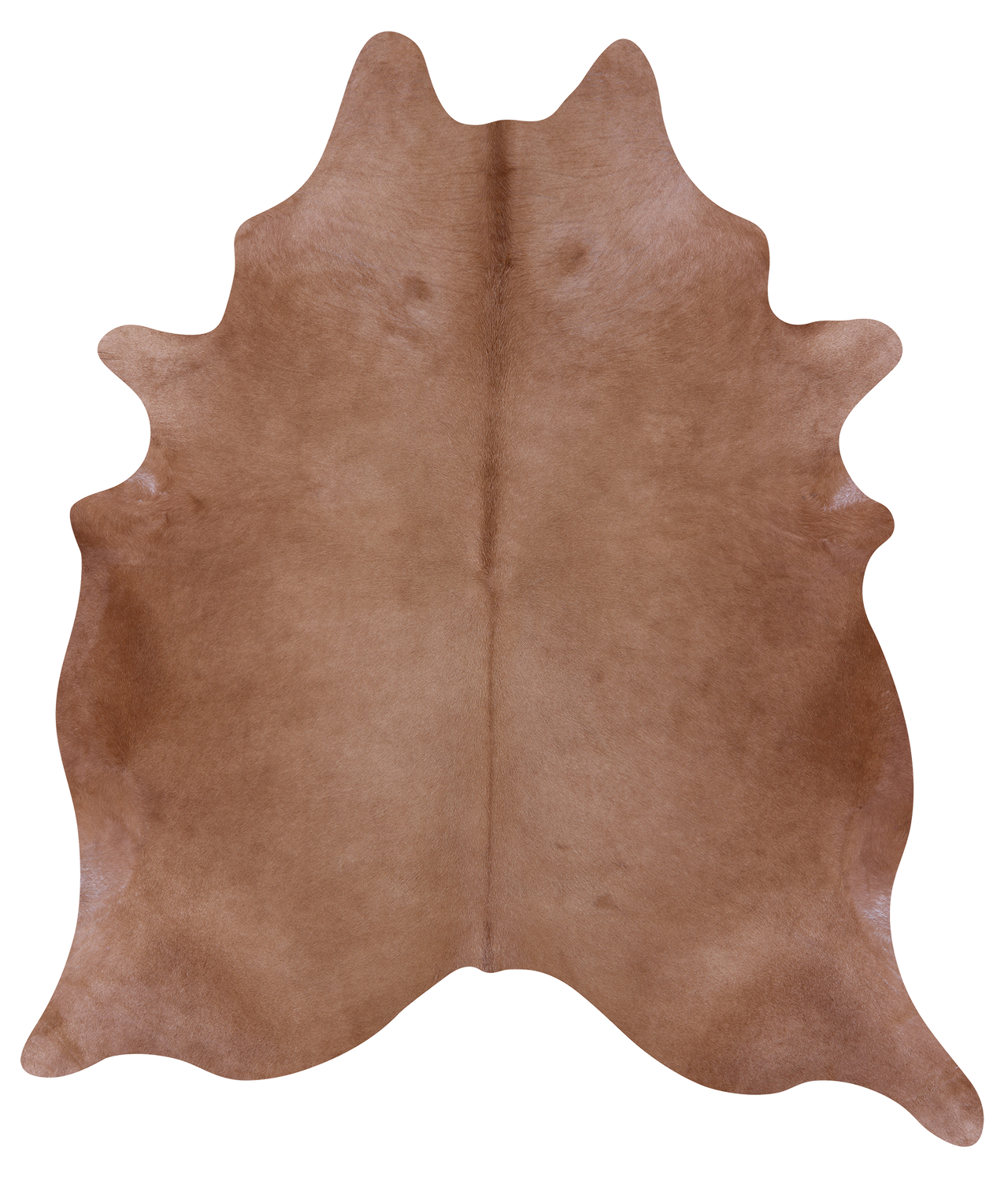 Light Brown Natural Cowhide Rug - XX-Large 8' 2"H x 7' 3"W