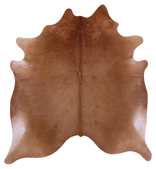 Brown Natural Cowhide Rug - XX-Large 7' 8