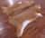 Brown Natural Cowhide Rug - X-Large 7' 4"H x 6' 9"W