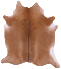 Thumbnail for Brown Natural Cowhide Rug - X-Large 7' 4