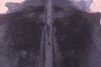 Thumbnail for Black Natural Cowhide Rug - XX-Large 7' 8