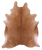 Brown Natural Cowhide Rug - XX-Large 8' 7"H x 6' 10"W