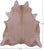 Beige Natural Cowhide Rug - X-Large 7' 5"H x 6' 7"W