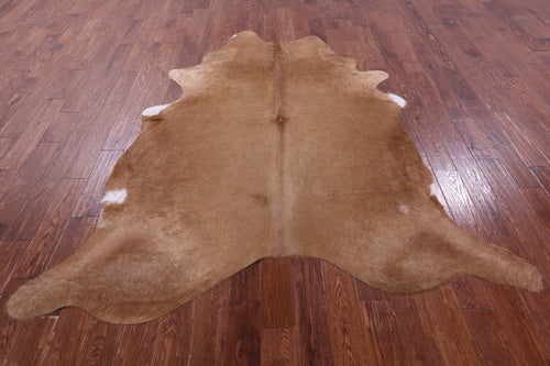 Light Brown Natural Cowhide Rug - XX-Large 8' 0