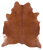 Brown Natural Cowhide Rug - XX-Large 7' 8"H x 6' 7"W