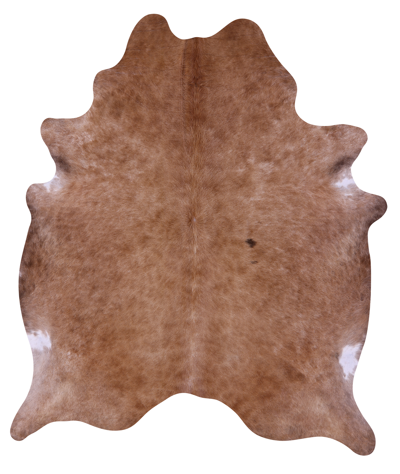 Light Brown Natural Cowhide Rug - XX-Large 7' 9"H x 6' 6"W