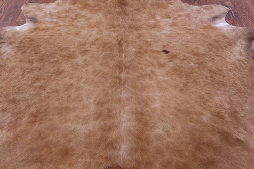 Light Brown Natural Cowhide Rug - XX-Large 7' 9