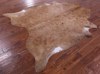 Thumbnail for Light Brown Natural Cowhide Rug - XX-Large 7' 9