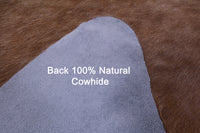 Thumbnail for Light Brown Natural Cowhide Rug - XX-Large 7' 9
