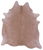 Beige Natural Cowhide Rug - X-Large 7' 4"H x 6' 6"W