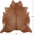 Light Brown Natural Cowhide Rug - X-Large 7' 6"H x 7' 0"W