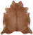 Light Brown Natural Cowhide Rug - X-Large 7' 6"H x 7' 0"W