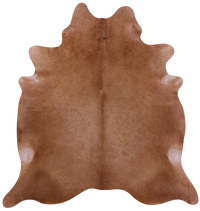 Thumbnail for Light Brown Natural Cowhide Rug - X-Large 7' 6