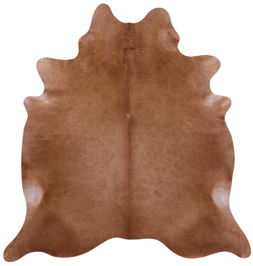 Light Brown Natural Cowhide Rug - X-Large 7' 6