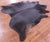 Black Natural Cowhide Rug - X-Large 7' 4"H x 7' 0"W