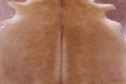Light Brown Natural Cowhide Rug - X-Large 7' 6