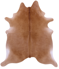 Thumbnail for Light Brown Natural Cowhide Rug - X-Large 7' 6