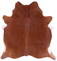 Thumbnail for Brown Natural Cowhide Rug - X-Large 7' 2