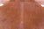 Brown Natural Cowhide Rug - X-Large 7' 2"H x 6' 9"W