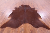 Thumbnail for Brown Natural Cowhide Rug - X-Large 7' 1
