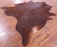 Thumbnail for Brown Natural Cowhide Rug - X-Large 7' 1