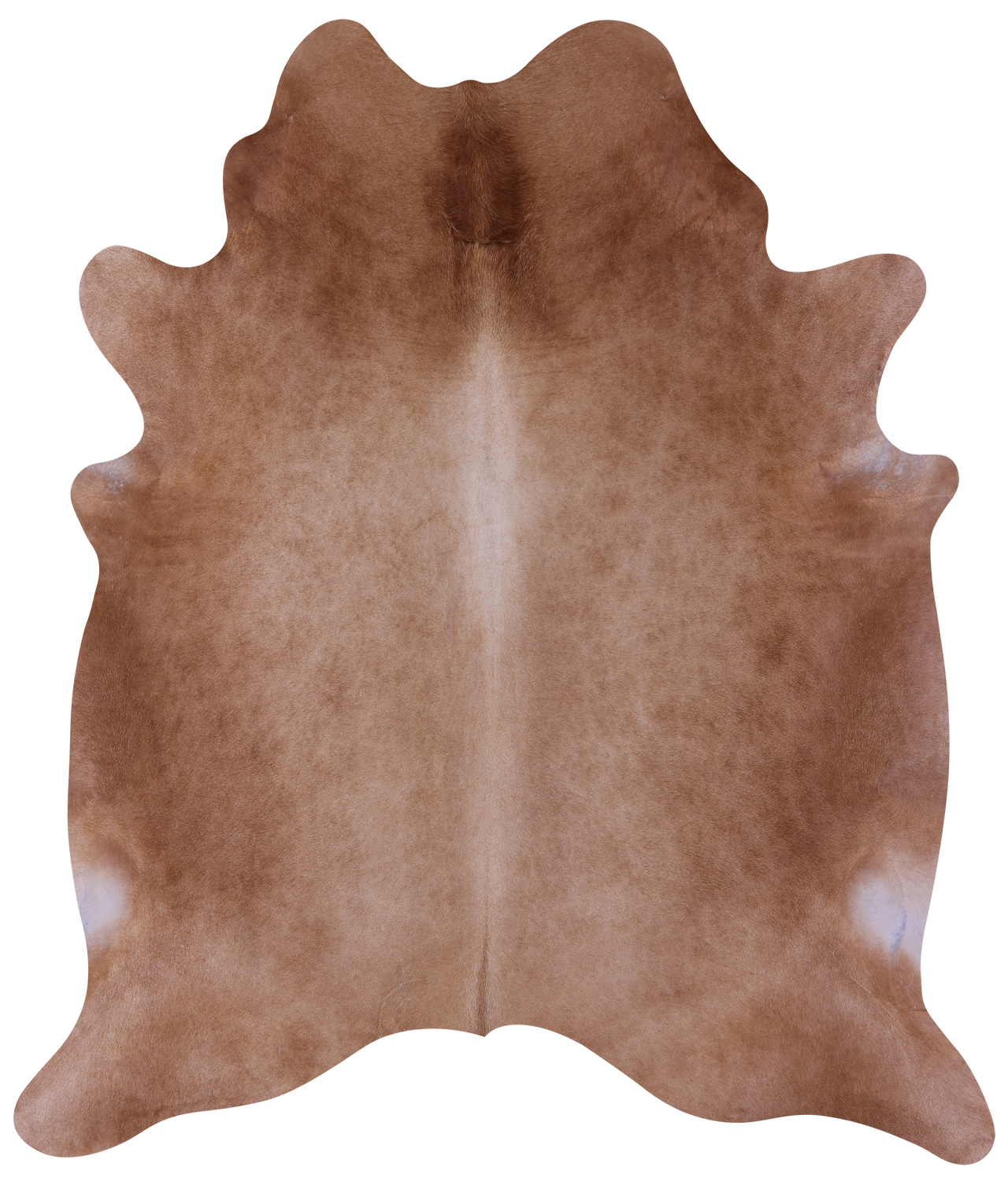 Light Brown Natural Cowhide Rug - X-Large 7' 7"H x 6' 5"W