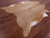 Light Brown Natural Cowhide Rug - XX-Large 7' 9"H x 7' 0"W