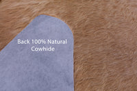 Thumbnail for Light Brown Natural Cowhide Rug - XX-Large 7' 9