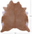 Light Brown Natural Cowhide Rug - XX-Large 7' 9"H x 7' 0"W