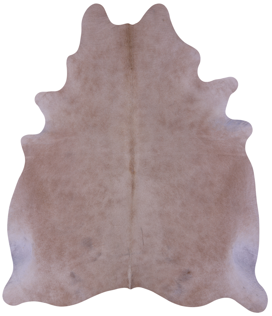 Beige Natural Cowhide Rug - XX-Large 8' 4"H x 7' 2"W
