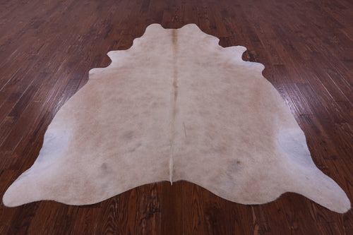 Beige Natural Cowhide Rug - XX-Large 8' 4
