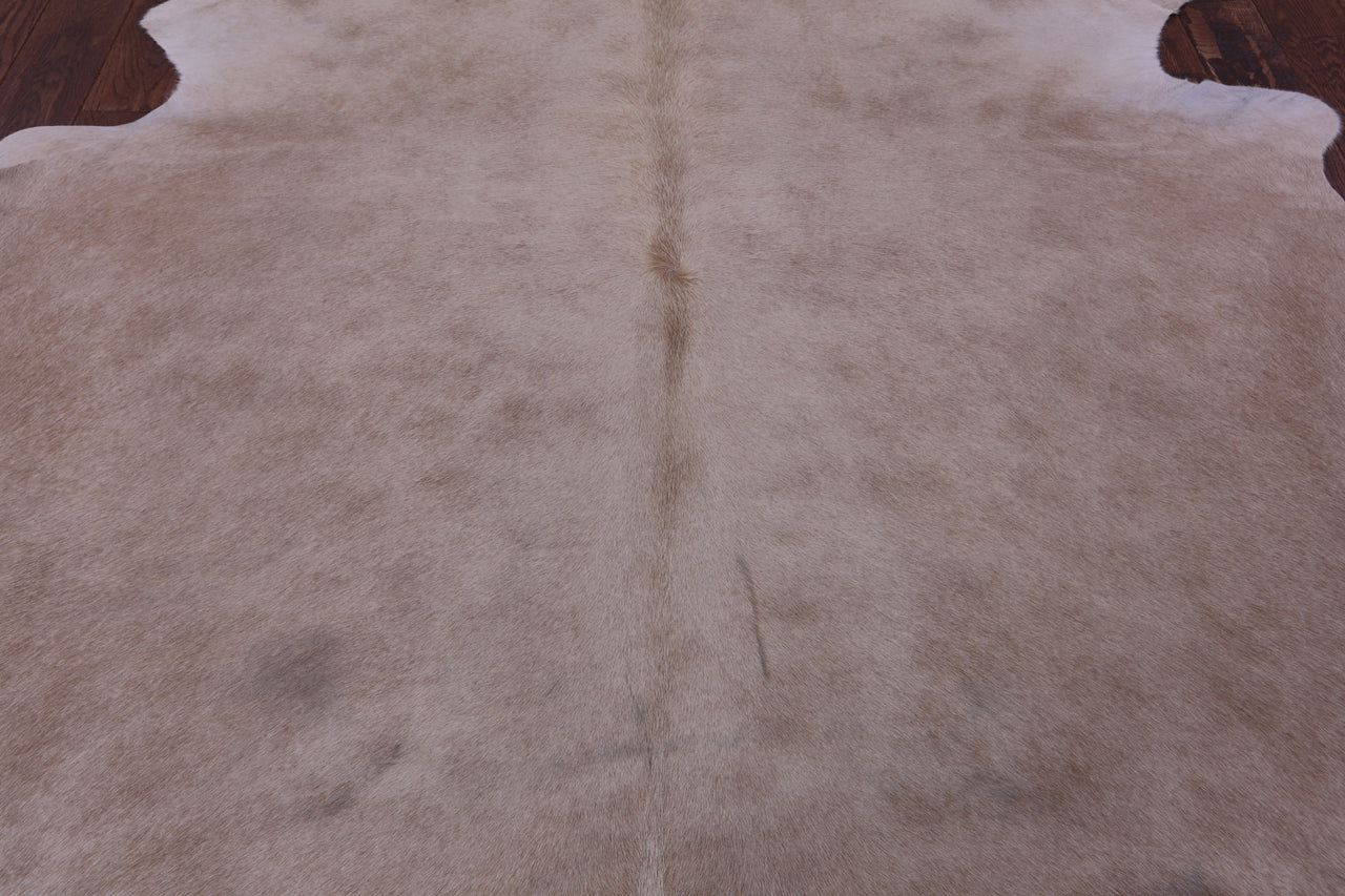 Beige Natural Cowhide Rug - XX-Large 8' 4"H x 7' 2"W