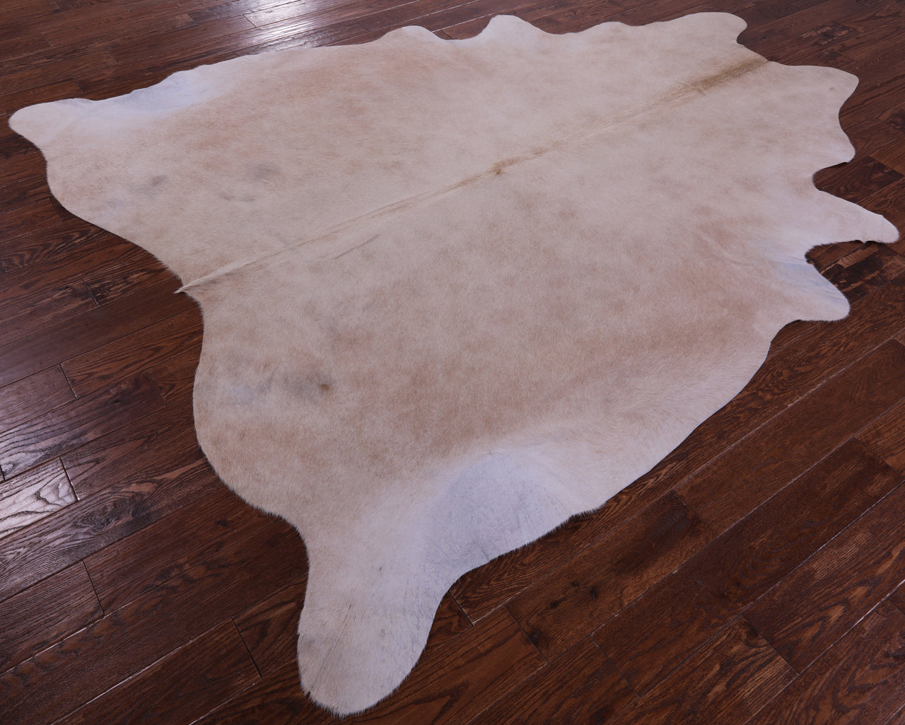 Beige Natural Cowhide Rug - XX-Large 8' 4"H x 7' 2"W