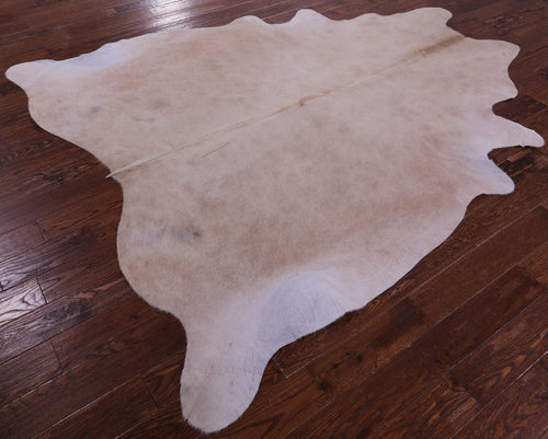 Beige Natural Cowhide Rug - XX-Large 8' 4