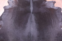Thumbnail for Black Natural Cowhide Rug - XX-Large 7' 8
