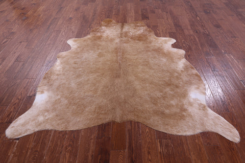 Light Brown Natural Cowhide Rug - X-Large 7' 0