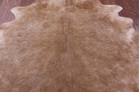 Thumbnail for Light Brown Natural Cowhide Rug - X-Large 7' 0