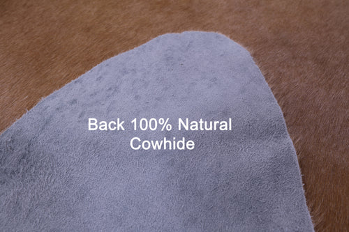 Light Brown Natural Cowhide Rug - XX-Large 7' 10