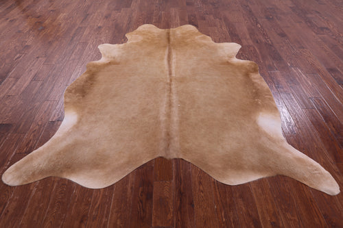 Light Brown Natural Cowhide Rug - XX-Large 8' 0