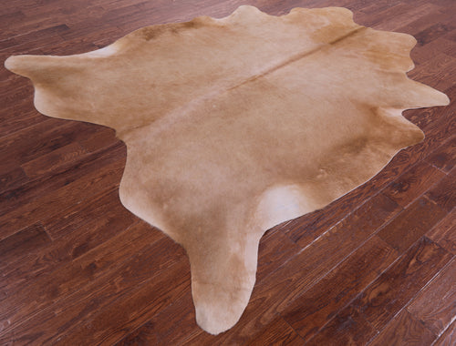 Light Brown Natural Cowhide Rug - XX-Large 8' 0