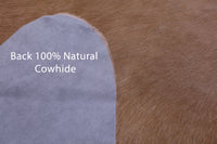 Thumbnail for Light Brown Natural Cowhide Rug - XX-Large 8' 0