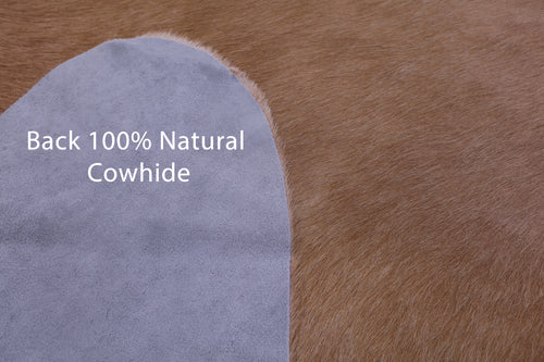 Light Brown Natural Cowhide Rug - XX-Large 8' 0