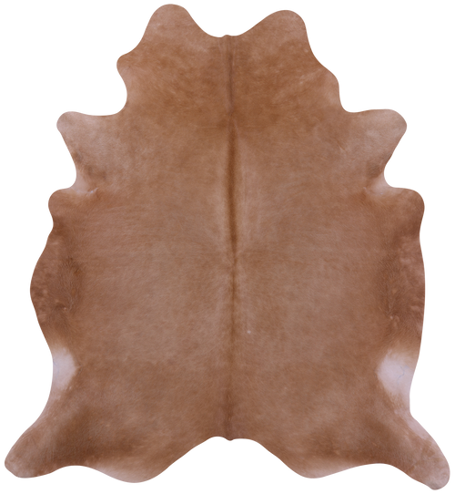 Light Brown Natural Cowhide Rug - XX-Large 8' 0