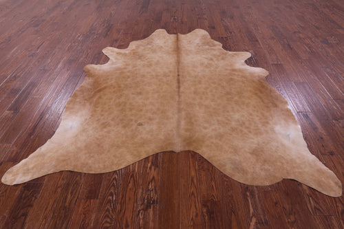 Light Brown Natural Cowhide Rug - XX-Large 7' 9