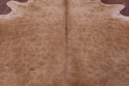 Light Brown Natural Cowhide Rug - XX-Large 7' 9