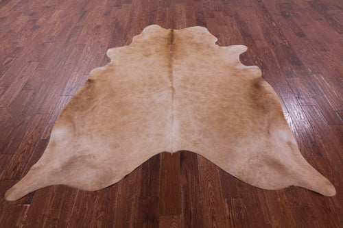 Light Brown Natural Cowhide Rug - X-Large 7' 3