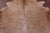 Light Brown Natural Cowhide Rug - X-Large 7' 3"H x 6' 7"W
