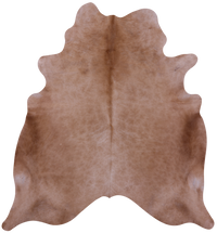 Thumbnail for Light Brown Natural Cowhide Rug - X-Large 7' 3