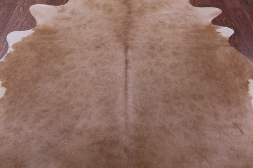 Light Brown Natural Cowhide Rug - XX-Large 8' 0